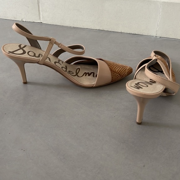 Kitten heels tan color - Picture 5 of 5